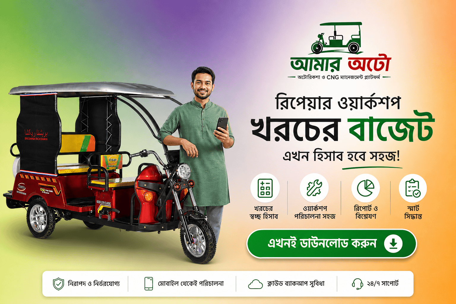 ওয়ার্কশপ ও মেরামত বাজেট প্ল্যান